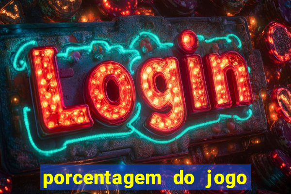 porcentagem do jogo fortune tiger